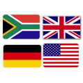180cm x 120cm Set Of Four Flags for Wine Farms, Hotels, Lodges, Guesthouses