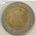 2 Euro Coin Germany 2002 Circulated