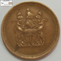 Rhodesia 1 Cent Coin 1970 Circulated