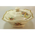 Vintage Royal Winton Grimwades Ascot Shape Tureen with Lid for Decorative Display