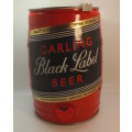 Carling Black Label Beer 5 Litre Aluminium Draught Mini Keg Empty.