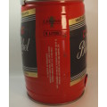 Carling Black Label Beer 5 Litre Aluminium Draught Mini Keg Empty.