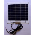 Solarland 10Watt Thinfilm Aluminium Backed Rigid Solar Panel For Campers