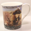 The Battle Of Trafalgar Lord Nelson Fine Bone China Mug by Allenway Of Bourne