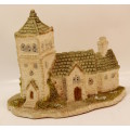 Vintage Miniature English Manor House by Russ Berrie & Co. # 6912 Ornament