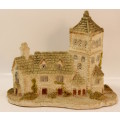 Vintage Miniature English Manor House by Russ Berrie & Co. # 6912 Ornament