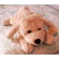 Decorative White Soft Toy Dog for the Bedroom