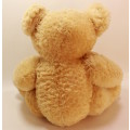 Vintage Small Brown Teddy Bear With Bowtie