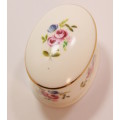 Royal Grafton Fine Bone China Small Oval Trinket Bowl With Lid