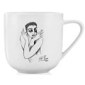 `Flutter` Porcelain Mug by Carrol Boyes, Sketchbook Series