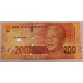 South Africa 200 Rand Gill Marcus FC Circulated Bank Note (Very Fine)