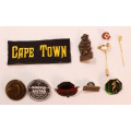 Assorted Jacket Badges and Lapel Badges