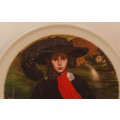 Lady In Black Decorative Wall Plate