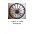 `Transport: Vintage Wagon Wheel` Original Digital Download Stock Photo