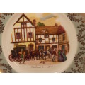Vintage Liverpool Rd Pottery `Old Coach House - York` Porcelain Plate