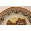 Vintage Liverpool Rd Pottery `Old Coach House - Bristol` Porcelain Plate