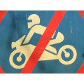 `No Motorbikes Allowed Sign` Original Digital Download Stock Photo