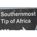`Cape Agulhas, Southernmost Tip Of Africa Sign` Original Digital Download Stock Photo
