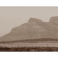 `Table Mountain Sepia Image` Original Digital Download Stock Photo