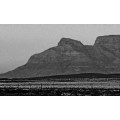 `Table Mountain Mono Old School Image` Original Digital Download Stock Photo