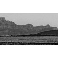 `Table Mountain Mono Old School Image` Original Digital Download Stock Photo