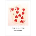 `Playing Cards: Six and Nine of Hearts - 69` Original Digital Download Stock Photo