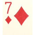 `Playing Cards: Lucky 7 of Diamonds` Original Digital Download Stock Photo