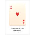 `Playing Cards: Ace Of Hearts` Original Digital Download Stock Photo