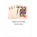 `Playing Cards: Full House 3 Aces and 2 Queens` Original Digital Download Stock Photo