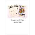 `Playing Cards: Five Card Flush` Original Digital Download Stock Photo