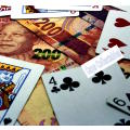 `Playing Cards and SA Currency: Gambling` Original Digital Download Stock Photo