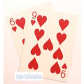 `Playing Cards: Six and Nine of Hearts - 69` Original Digital Download Stock Photo