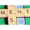 `Scrabble Board Words: Government Taxes Image` Original Digital Download Stock Photo