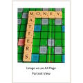 `Scrabble Board Words: Money Matters` Original Digital Download Stock Photo