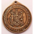 Queen Elizabeth II Coronation Medallion 1953 -Cape Town- XF40 Circulated