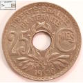 France 25 Centimes 1930 Coin XF40 Circulated