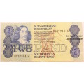 South Africa 2 Rand Bank Note 1984 de Kock Circulated EF