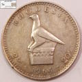 Rhodesia 1964 20 Cent Coin XF40 Circulated