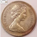 Rhodesia 1964 20 Cent Coin XF40 Circulated