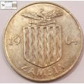Zambia 2 Shillings 1964 Coin Circulated