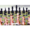 `Chess Board with Pieces Abstract` Original Digital Download Stock Photo