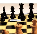 `Chess Board with Pieces Sketch Style Image` Original Digital Download Stock Photo