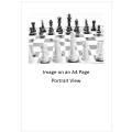 `Chess Board with Pieces, Two Tone Colour Scheme` Original Digital Download Stock Photo