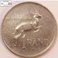 South Africa 1 Rand Coin 1978 XF40 Circulated