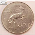 South Africa 1 Rand Coin 1990 XF40 Circulated