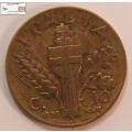 Italy 10 Centesimi 1939 Coin Circulated