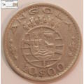 Angola 10 Escudos 1952 Coins VF20 Circulated