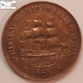 South Africa 1/2 Penny 1934 Coin Circulated