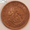 South Africa 1/4 Penny 1958 Farthing Coin Circulated