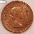 South Africa 1/4 Penny 1958 Farthing Coin Circulated